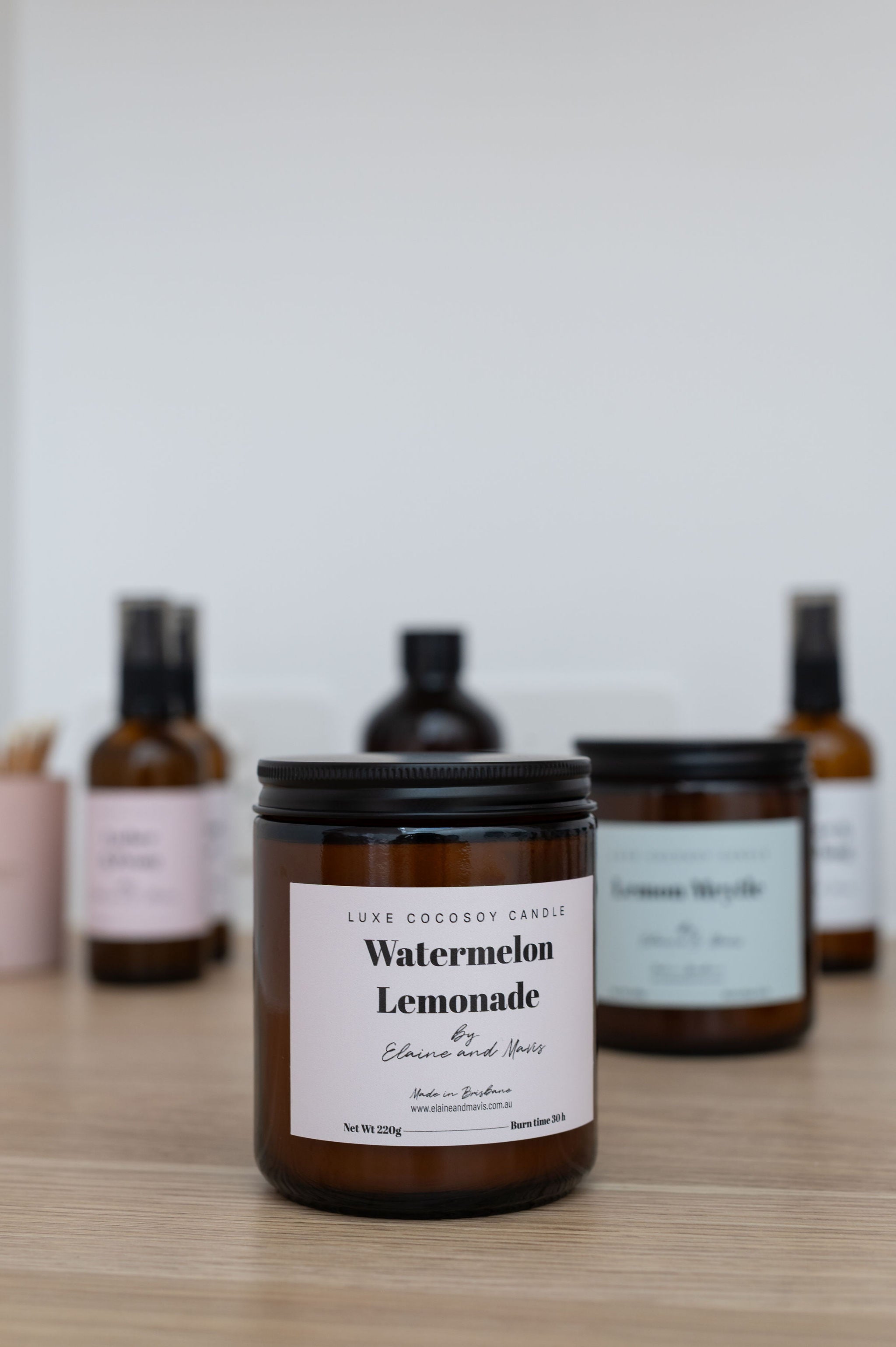 Watermelon Lemonade candle | Soy Candles Australia