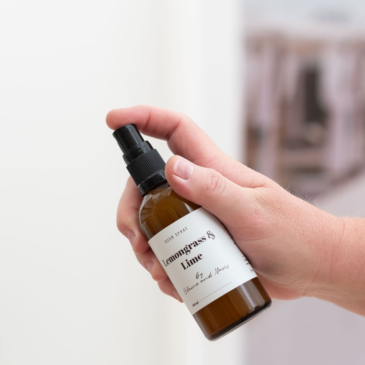 Lemongrass & Lime Room Spray | Elaine & Mavis